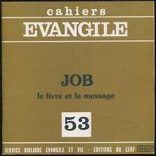 Cahiers evangile job d'occasion  Villefranche-de-Lauragais