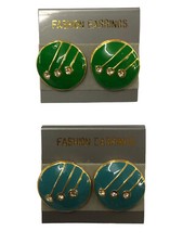 Orecchini metallo oro usato  Vercelli