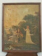 Tableau galant huile d'occasion  Marseille X