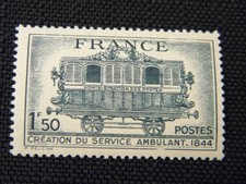 Timbre 1944 centenaire d'occasion  Paris XIX