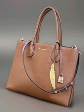 Bolsa satchel Michael Kors Studio Mercer couro LRG acordeão bolota marrom comprar usado  Enviando para Brazil