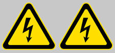 Panneaux danger voltage d'occasion  Le Val