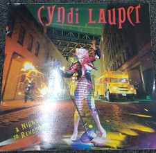 Cyndi lauper night for sale  BEXHILL-ON-SEA