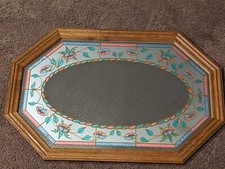 Vintage octagon etched for sale  Olathe