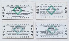 Scotland platform tickets for sale  BRISTOL