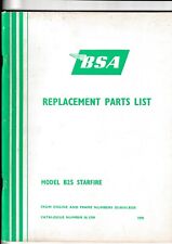 Bsa replacement parts d'occasion  Briare