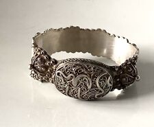 Bracelet manchette argent d'occasion  Lyon VII
