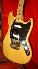 Vintage 1978 Fender Mustang Natural com Estojo Rígido Original, usado comprar usado  Enviando para Brazil