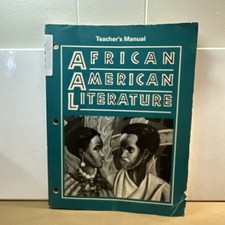 Teachers Manual African American Literature. ( Voices. In A By Ken Holmes segunda mano  Embacar hacia Mexico