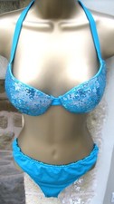 Calzedonia turquoise sequin for sale  CHORLEY