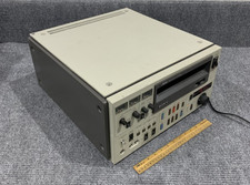 Sony VO-5850 U-Matic gravador de vídeo cassete videocassete e editor com cabo de alimentação comprar usado  Enviando para Brazil