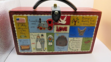 Vintage handmade box for sale  Lecompton
