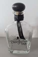 Usado, Edição Limitada Tequila 1942 Don Julio 70º Aniversário Garrafa Vazia 750ml 7"x4" comprar usado  Enviando para Brazil