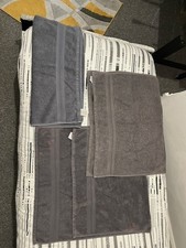 Grey towels sheets for sale  KINROSS