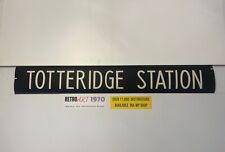 Totteridge station stn for sale  NOTTINGHAM