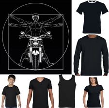 Biker shirt vitruvian for sale  COVENTRY