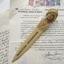 Antique celluloid letter for sale  LONDON