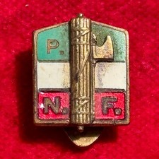 Distintivo p.n.f. partito usato  Siena