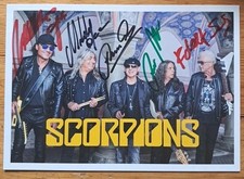 Scorpions rig autogramm gebraucht kaufen  Regensburg