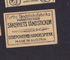 Old match tag d'occasion  Expédié en Belgium