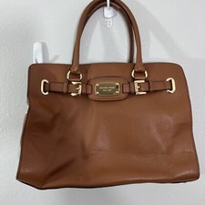 Bolsa de couro Michael Kors Hamilton grande - algum desgaste nas alças comprar usado  Enviando para Brazil