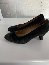 Black suede court for sale  STRATHAVEN