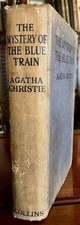 1933 AGATHA CHRISTIE CRIME NOVEL The MYSTERY OF THE BLUE TRAIN Early Edition, usado comprar usado  Enviando para Brazil