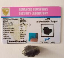 Tanzanite brute naturelle d'occasion  Mondragon