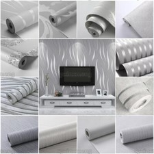 9.5m gray wallpaper for sale  WORCESTER