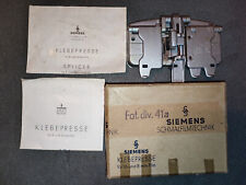 Schmalfilm klebepresse siemens gebraucht kaufen  Passau