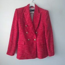 Zara red tweed for sale  CHESTER