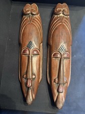 Tribal wooden face for sale  HUNTINGDON
