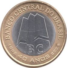 Brasil | 1 moeda real | Banco Central | KM668 | 2005 comprar usado  Enviando para Brazil