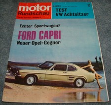 Motor rundschau 1969 gebraucht kaufen  Rastede