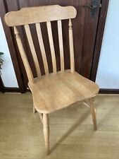 beech farmhouse chairs for sale  STROUD