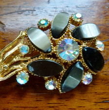 Vintage 1950s rhinestone for sale  PICKERING