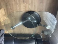 glass swivel coffee table for sale glass swivel coffee table for sale DAGENHAM