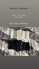 Black white corsets for sale  SLOUGH