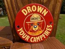 Porcelain smokey bear for sale  USA