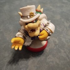 Estatueta Amiibo Nintendo Super Mario Odyssey Bowser roupa de casamento usada no Japão, usado comprar usado  Enviando para Brazil