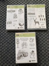 Stampin stempelsets weihnachte gebraucht kaufen  Paderborn