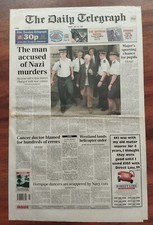 Newspapers july sept for sale  LONDON