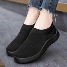 Tênis da moda plataforma slip on tênis de caminhada tênis vulcanizado tênis comprar usado  Enviando para Brazil