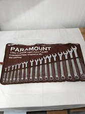 Usado, Conjunto de chaves combinadas PARAMOUNT: 17 peças, chave de 7 mm - 24 mm, métrica 022-17MSET comprar usado  Enviando para Brazil