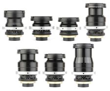 7x Carl Zeiss Jena TEVIDON 10 16 25 35 50 70 100 zestaw obiektywów z C-MOUNT na sprzedaż  PL