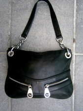 Usado, BOLSA PRETA DE COURO MICHAEL KORS. AQ-1012 comprar usado Usado, BOLSA PRETA DE COURO MICHAEL KORS. AQ-1012 comprar usado  Enviando para Brazil