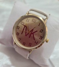 Usado, Relógio feminino tom ouro branco 40mm MK novo comprar usado  Enviando para Brazil