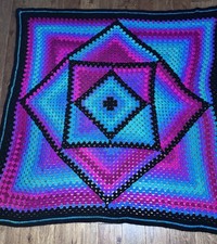 Beautiful crochet colorful for sale  Nashville