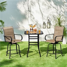 Piece patio swivel for sale  USA