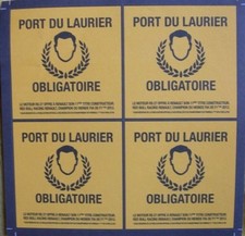 Planche adhésifs renault d'occasion  Toulouse-